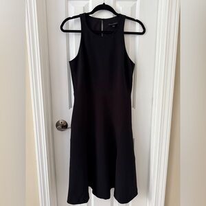 Banana Republic Black Fit & Flare Dress 4